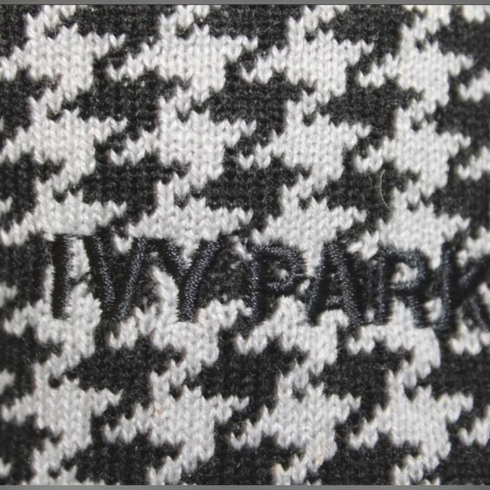 Adidas x Ivy Park Beanie  Black Gray Rare UNISEX Winter Cap OSFM NWT - Picture 5 of 9
